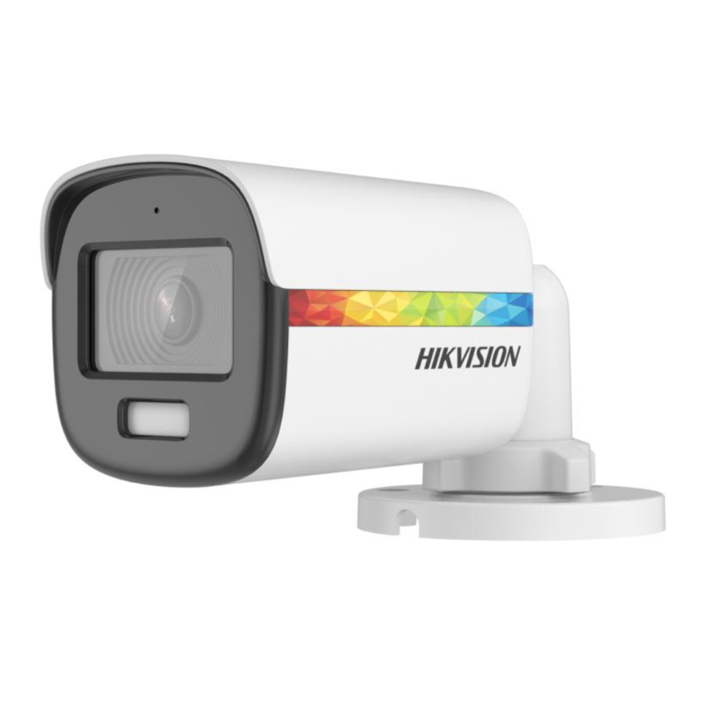 2 MP ColorVu DS-2CE10DF8T-FSLN Audio Fixed Mini HIKVISION Bullet Camera