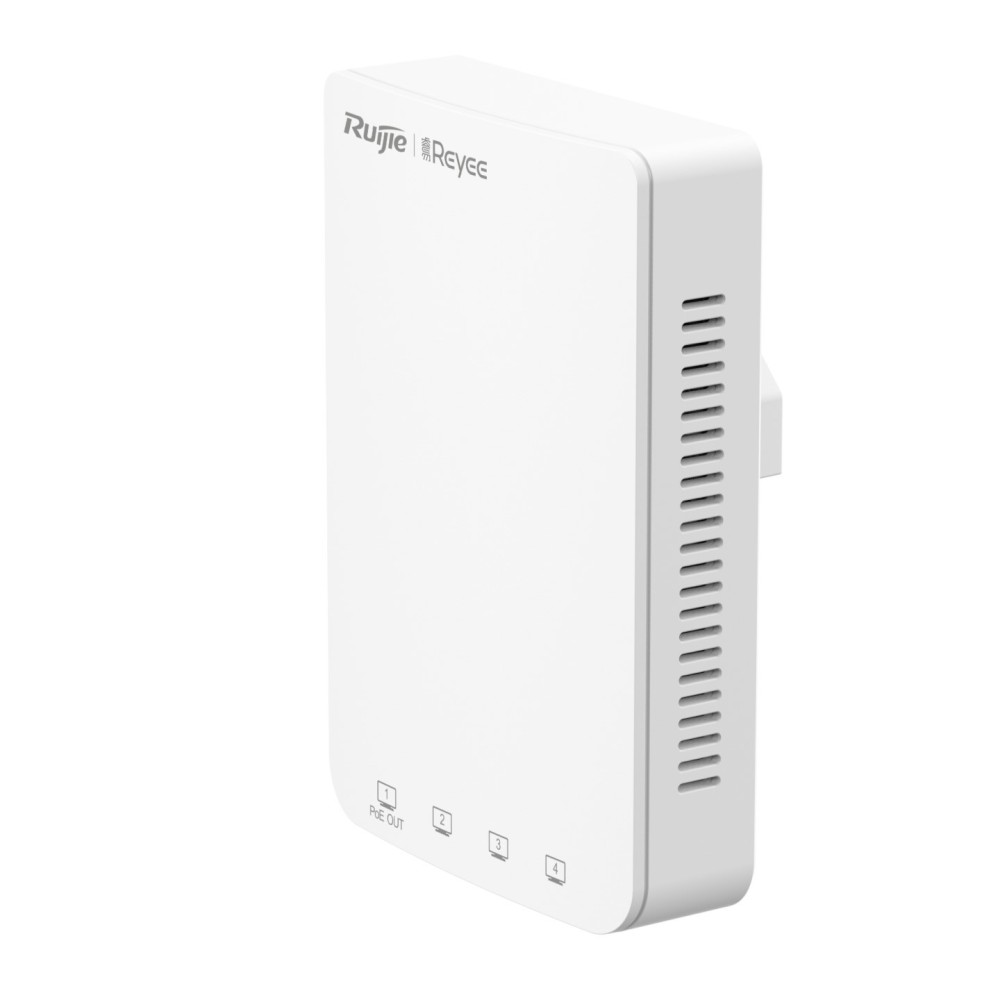 RG-RAP1200(P), Reyee Wi-Fi 5 1267Mbps Ruijie Wall-mounted Access Point