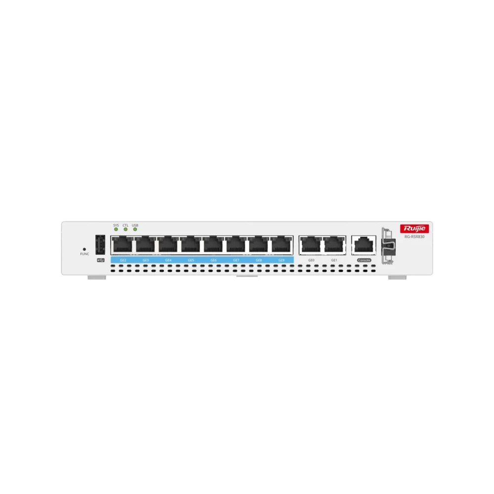 RG-RSR830 10-Port Mobile Ruijie Router