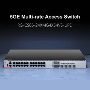 RG-CS86-24XMG4XS4VS-UPD 24-Port Multi-GE Ruijie Switch with Cloud Management, Full 1GE/2.5GE/5GE/10GE Access with PoE++