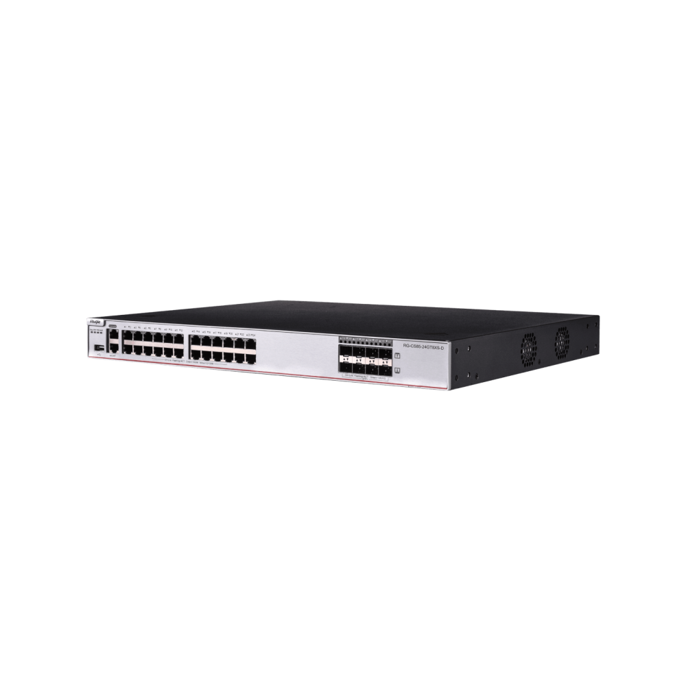 RG-CS85-24GT8XS-D 24-Port 1GE RJ45 Layer RUIJIE 3 Enterprise-Class Core or Aggregation Switch, 8-Port 10GE Uplink