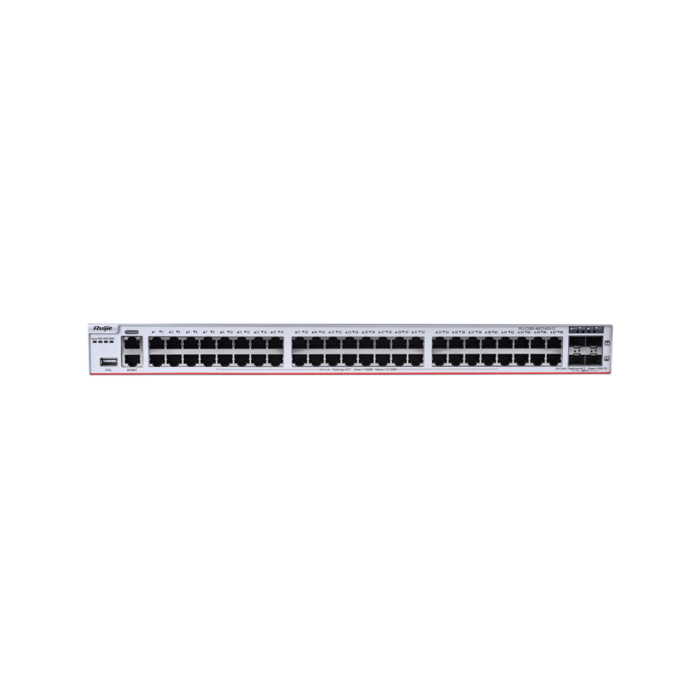 RG-CS85-48GT4XS-D 48-Port 1GE RJ45 Layer RUIJIE 3 Enterprise-Class Core or Aggregation Switch, 4-Port 10GE Uplink