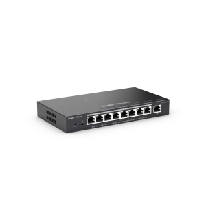 RG-ES209GC-P, 9-Port Gigabit Smart RUIJIE Cloud Managed PoE Switch