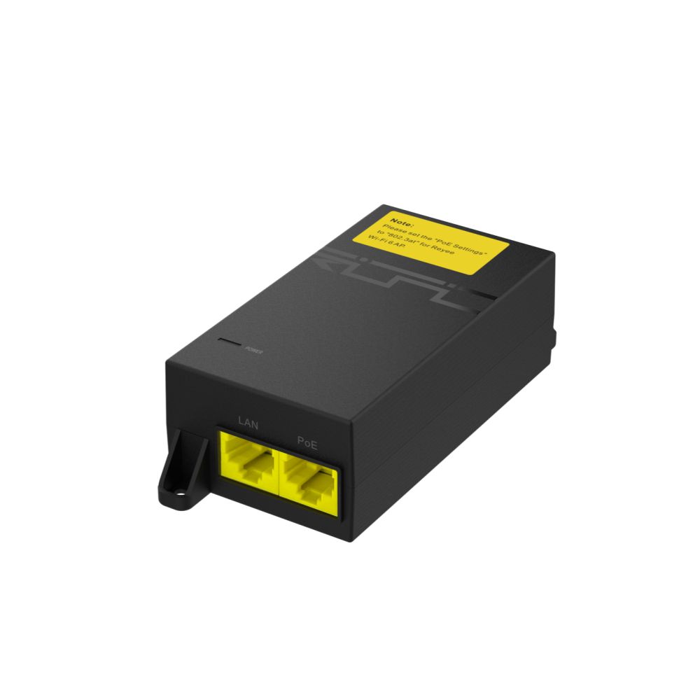 RG-POE-AT30, 1-Port PoE Injector RUIJIE (1000Base-T, 52 V, 31.2 W)