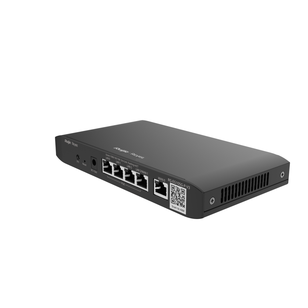 RG-EG105G-P-V3 Reyee Cloud RUIJIE Managed PoE Router