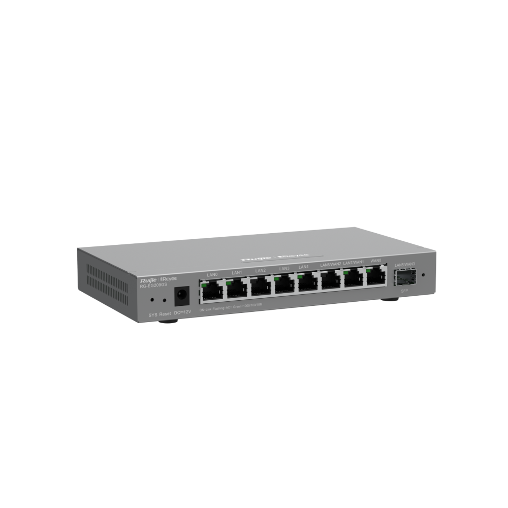 RG-EG209GS Reyee 9-Port Gigabit RUIJIE   Cloud Managed SFP Router