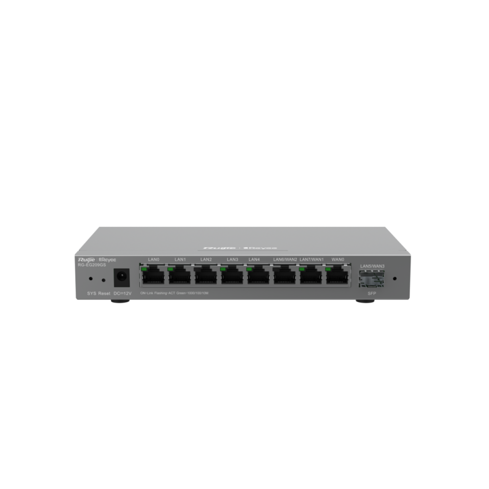 RG-EG209GS Reyee 9-Port Gigabit RUIJIE   Cloud Managed SFP Router