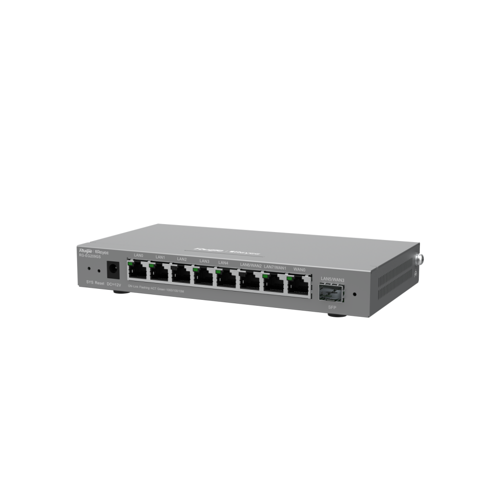 RG-EG209GS Reyee 9-Port Gigabit RUIJIE   Cloud Managed SFP Router