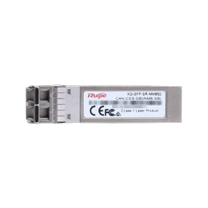 XG-SFP-SR-MM850 10GBASE-SR SFP+ 850-nm RUIJIE 300-m DOM Duplex LC MMF Optical Transceiver Module