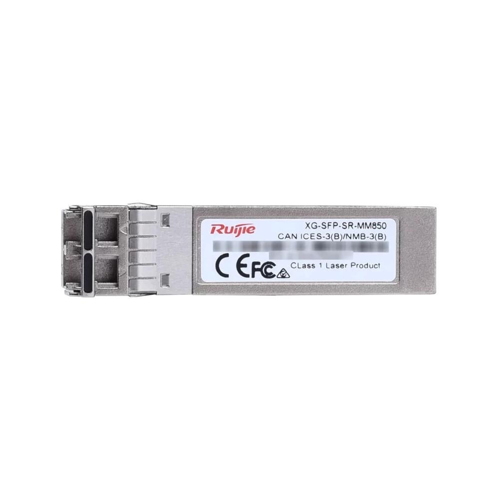 XG-SFP-SR-MM850 10GBASE-SR SFP+ 850-nm RUIJIE 300-m DOM Duplex LC MMF Optical Transceiver Module