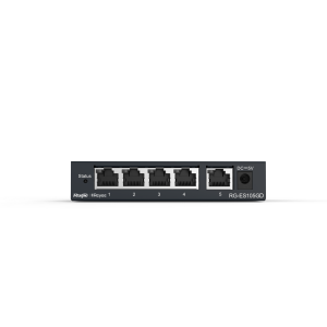 RG-ES105GD, 5-port 10/100/1000Mbps ruijie Unmanaged Non-PoE Switch