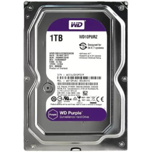 WD 1TB Purple HDD 1TB Surveillance 3.5″ SATA HDD Hard Disk Drive