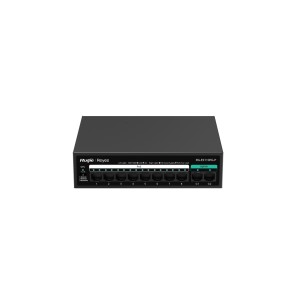 RG-ES110FG-P, 8-Port 10/100 Mbps with RUIJIE 2-Port Gigabit Unmanaged PoE Switch