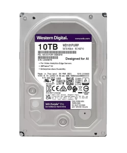 WD Purple 10TB Surveillance Hard Disk Drive - 7200 RPM Class SATA 6 Gb/s 256MB Cache 3.5 - WD101PURP