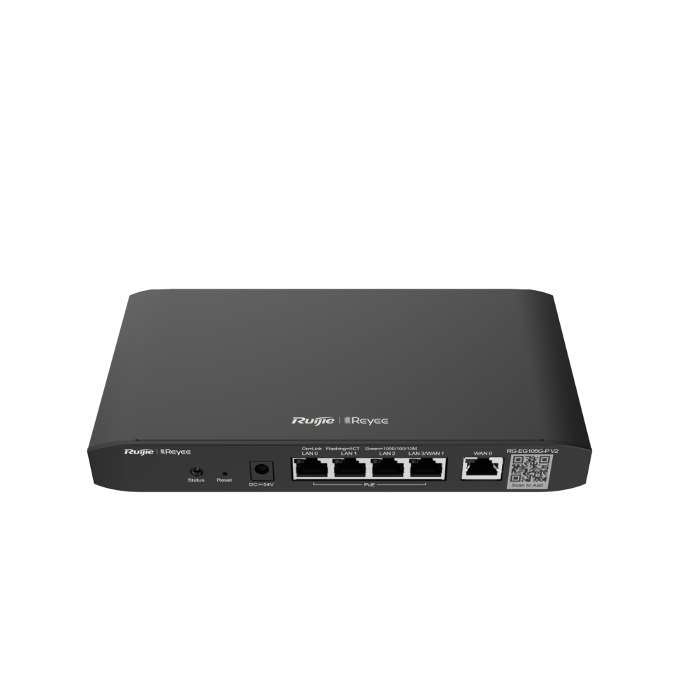 RG-EG105G-P V2 Reyee Cloud  RUIJIE Managed PoE Router