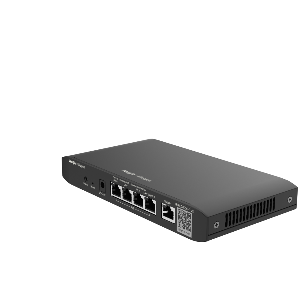 RG-EG105G-P V2 Reyee Cloud  RUIJIE Managed PoE Router