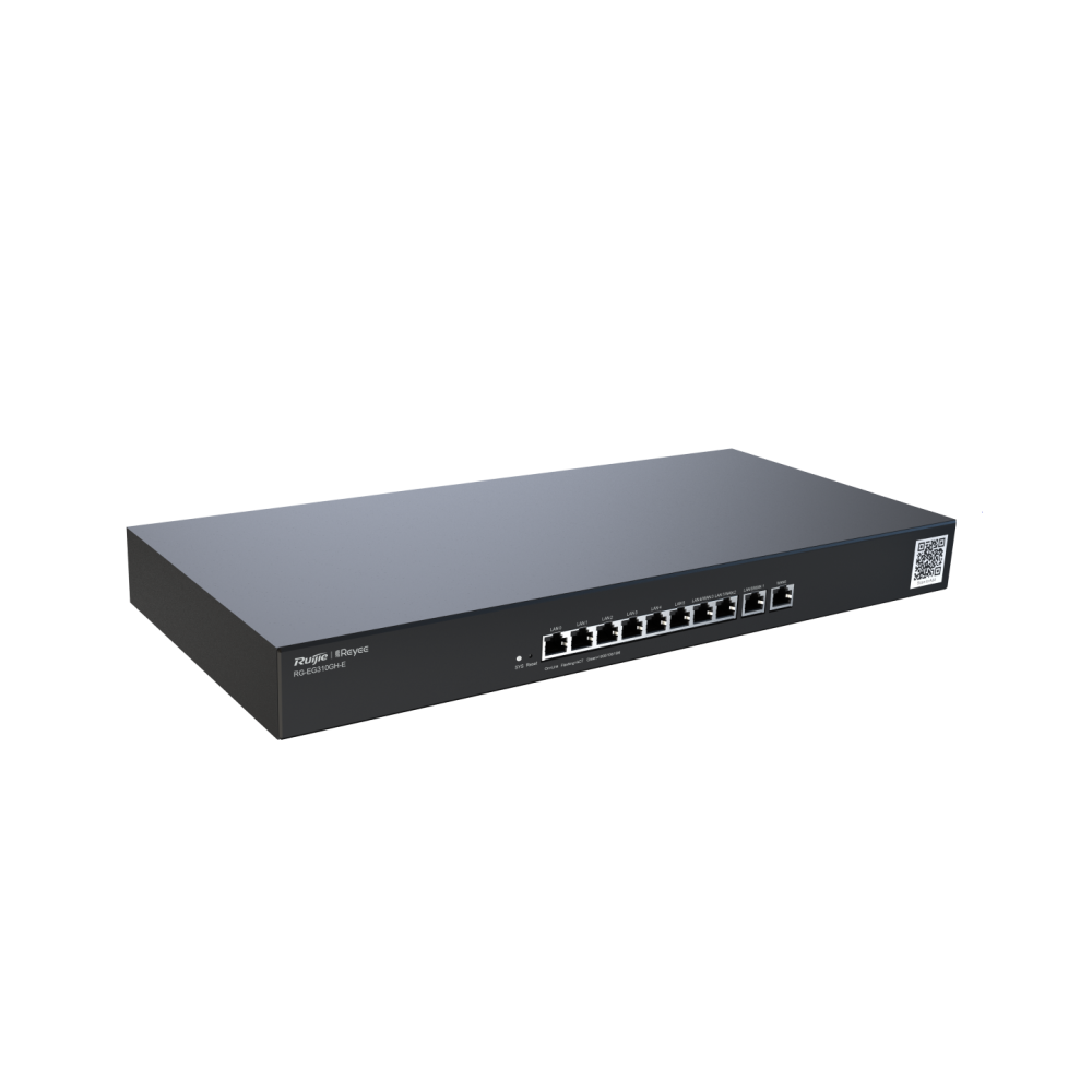 RG-EG310GH-E, Reyee 10-Port High-Performance RUIJIE Cloud Managed Office Router