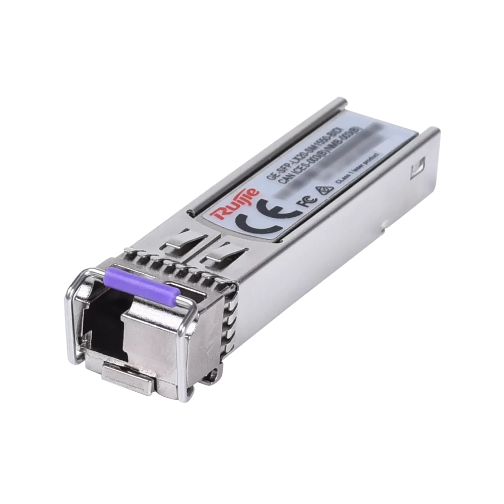 MINI-GBIC-ZX80-SM1550 1000BASE-SX SFP 1550-nm 80-km ruijie DDM Duplex LC SMF Optical Transceiver Module