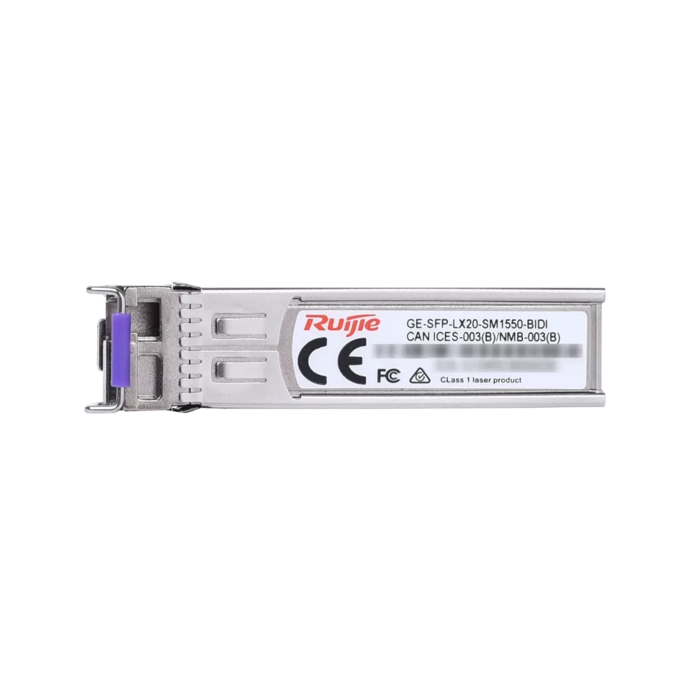 MINI-GBIC-ZX80-SM1550 1000BASE-SX SFP 1550-nm 80-km ruijie DDM Duplex LC SMF Optical Transceiver Module