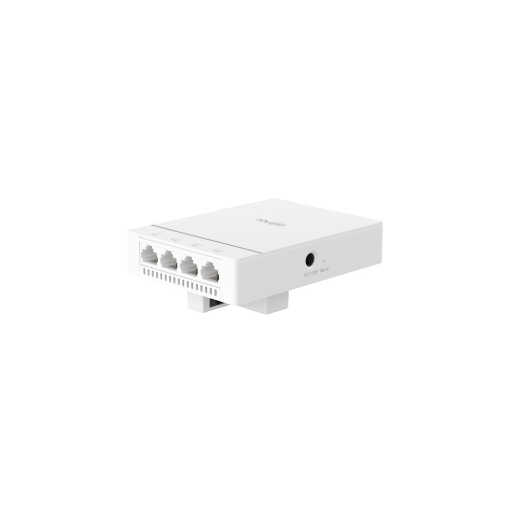 RG-AP180(V3), Wi-Fi 6 Dual-Radio 2.976 Gbps RUIJIE Indoor Wall Plate Access Point