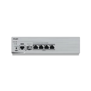 RG-PF2920U-4GT1MS-P, 4-Port Gigabit RUIJIE Enterprise-Class Indoor PoE Switch for Hybrid Cable Connection over All-Optical Ethernet, with 2.5GE Uplink