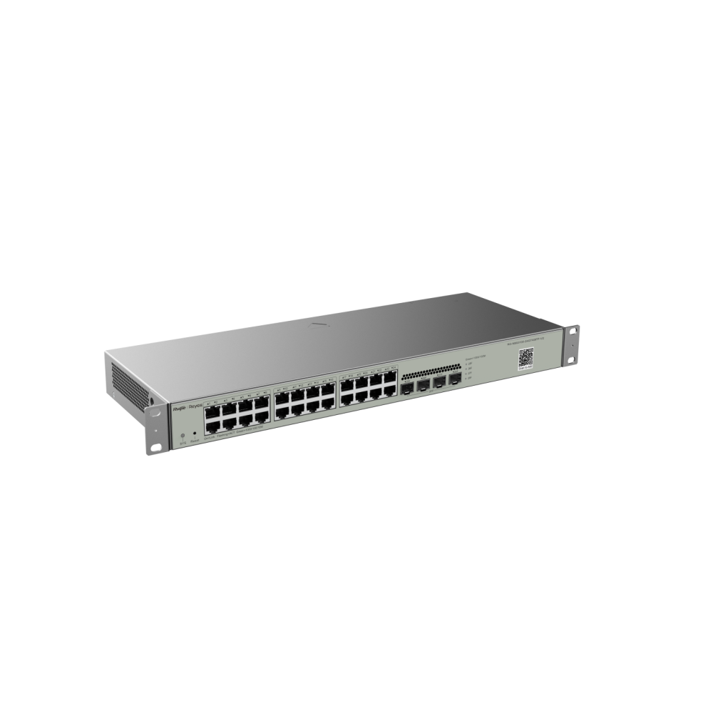 RG-NBS3100-24GT4SFP-V2, 28-Port Gigabit Layer  RUIJIE 2 Cloud Managed Non-PoE Switch