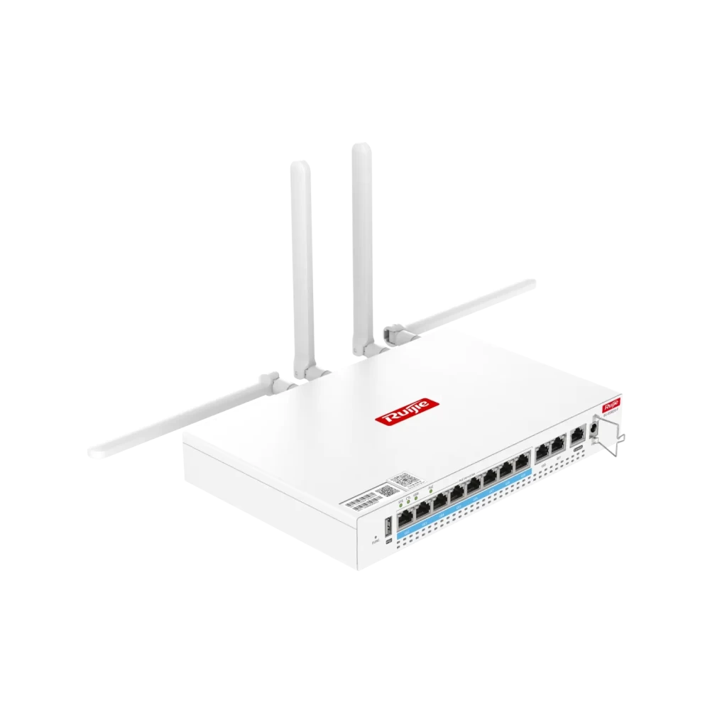 RG-RSR830-P 10-Port Mobile Router, RUIJIE Supporting PoE