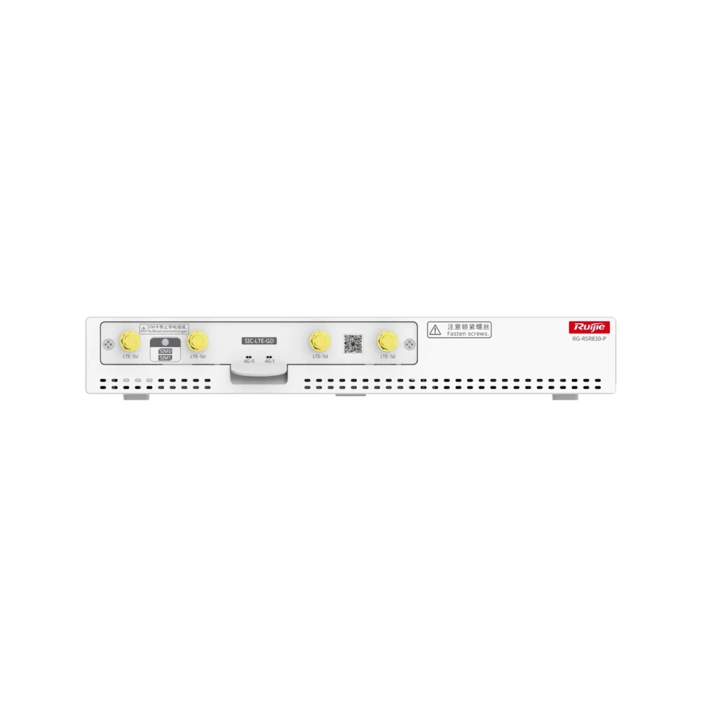 RG-RSR830-P 10-Port Mobile Router, RUIJIE Supporting PoE