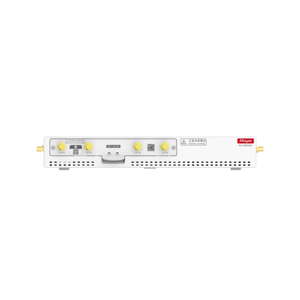 RG-RSR830W 10-Port Mobile Router, RUIJIE Supporting Wi-Fi 6