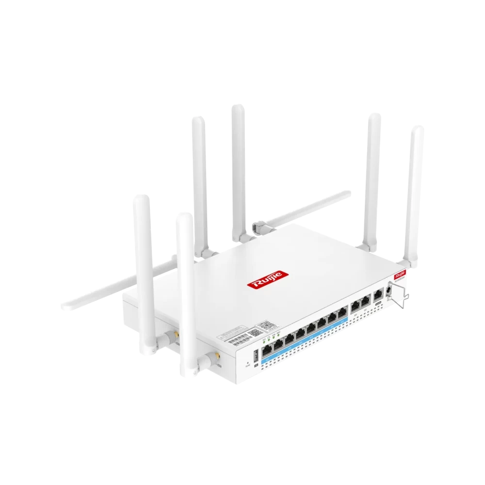 RG-RSR830W 10-Port Mobile Router, RUIJIE Supporting Wi-Fi 6