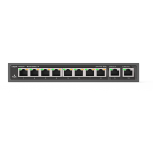 RG-ES110D-P, 8-port 10/100Mbps Desktop RUIJIE Unmanaged Switch