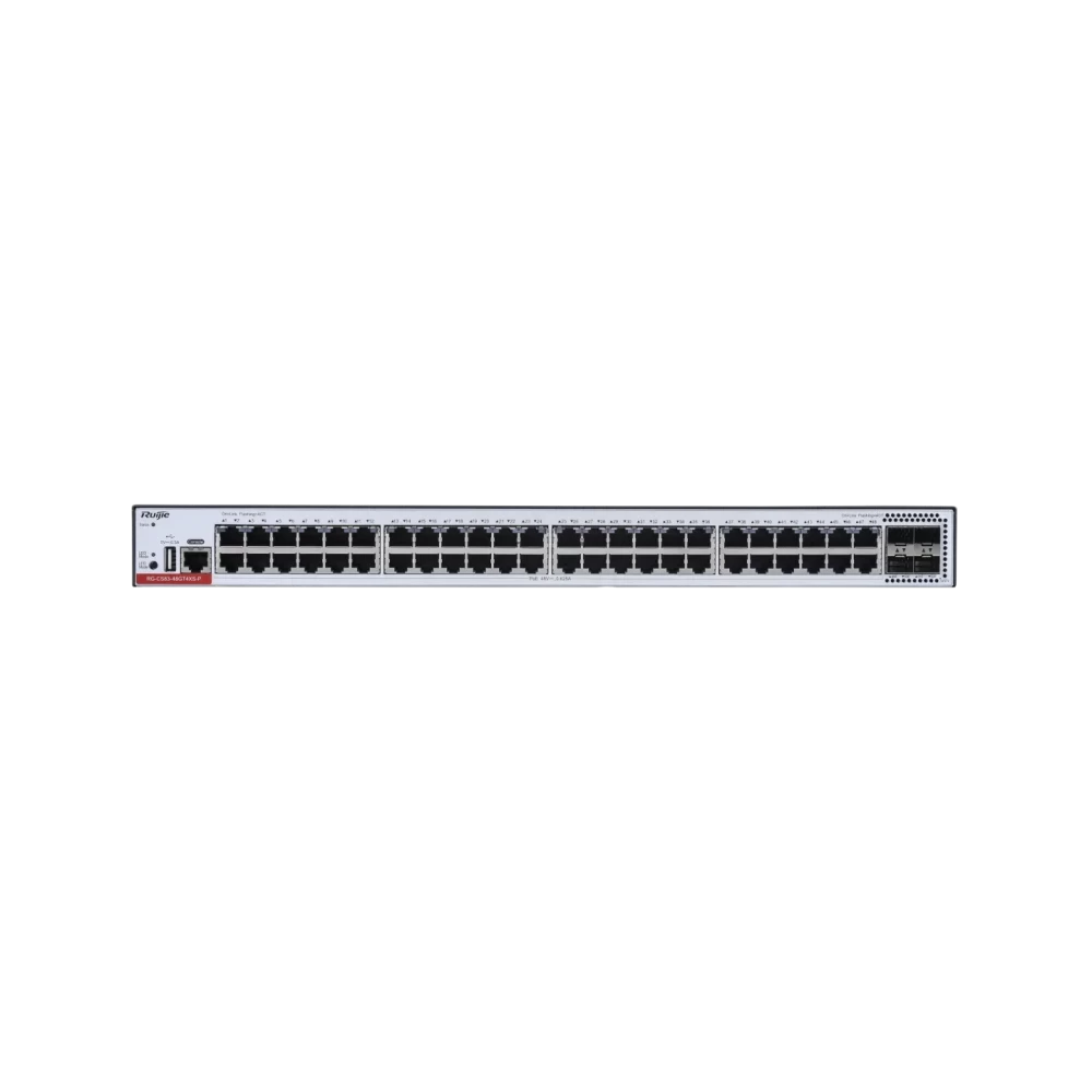 RG-CS83-48GT4XS-P,48-Port GE Electrical Layer 3 RUIJIE Managed Access Switch with PoE+