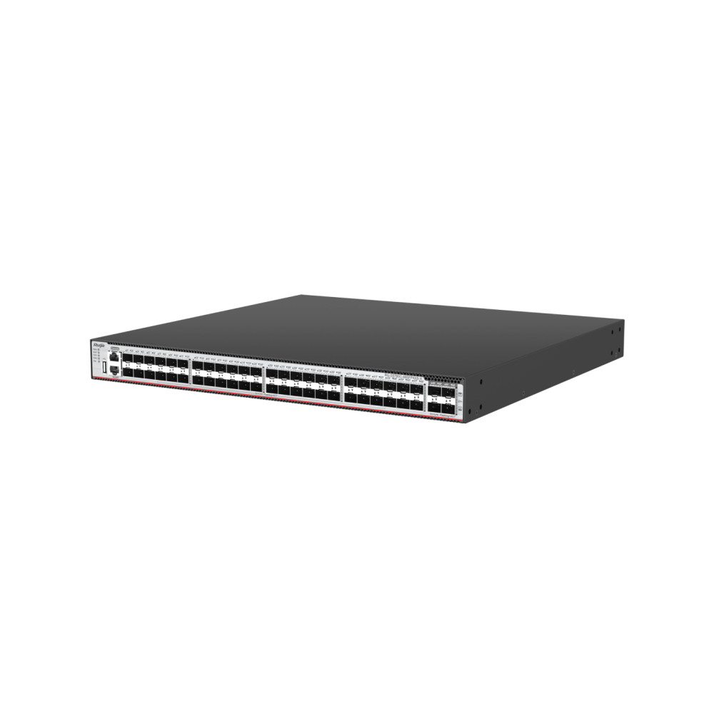 RG-S5760C-48SFP4XS-X 48-Port Layer 3 RUIJIE Enterprise-Class Core or Aggregation Switch, 4-Port 10GE Uplink