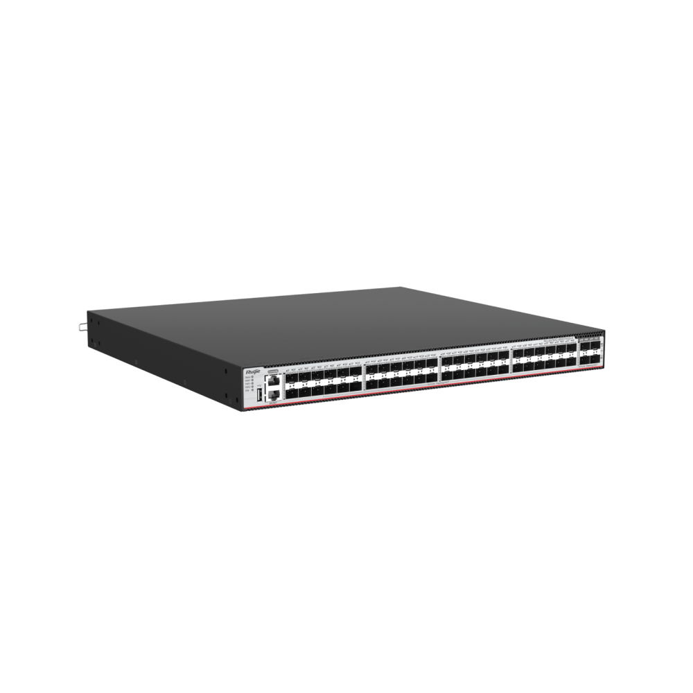 RG-S5760C-48SFP4XS-X 48-Port Layer 3 RUIJIE Enterprise-Class Core or Aggregation Switch, 4-Port 10GE Uplink