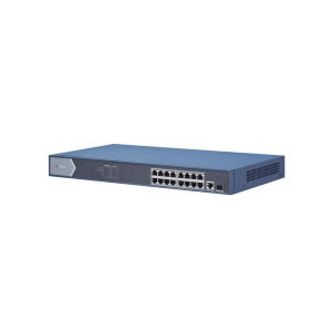 16 Port Gigabit DS-3E0518P-E-B POE HIKVISION Switch