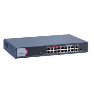 16 Port Fast  DS-3E1318P-EI-M Ethernet Smart POE HIKVISION Switch