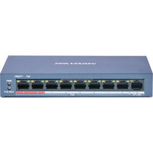 8 Port Fast Ethernet DS-3E0109P-E-M HIKVISION POE Switch