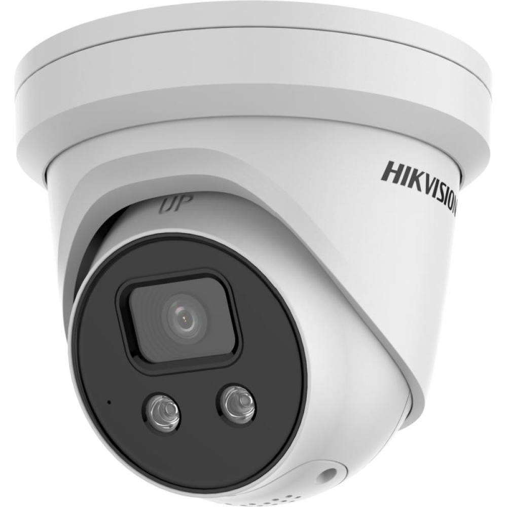 6 MP AcuSense DS-2CD2366G2-ISU-SL Strobe Light HIKVISION and Audible Warning Fixed Turret Network Camera