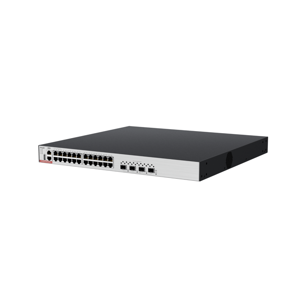 RG-S5310-24GT4XS-E 24-Port GE Layer  RUIJIE 3 Managed Access Switch, 4-Port 10GE Uplink