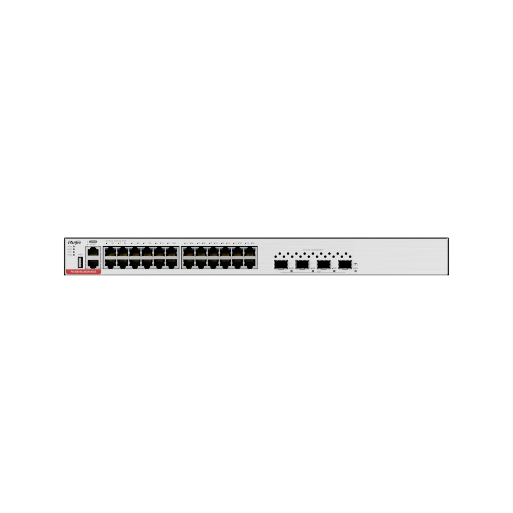 RG-S5310-24GT4XS-E 24-Port GE Layer  RUIJIE 3 Managed Access Switch, 4-Port 10GE Uplink