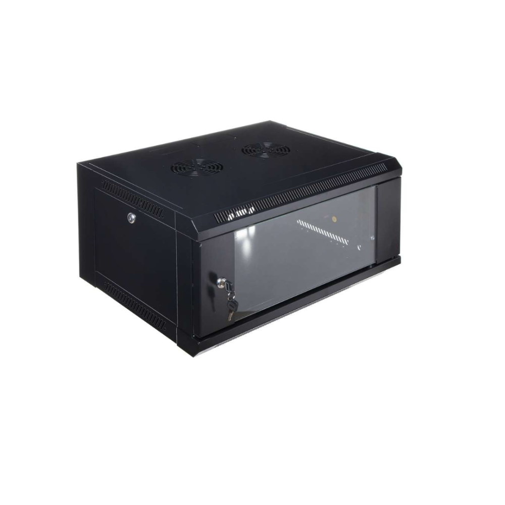 4U 600 x 450 Wall Mount HIKVISION Rack Single Section Cabinet