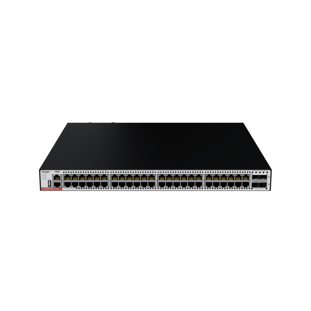 RG-S5310-48GT4XS-E 48-Port GE Layer RUIJIE 3 Managed Access Switch, 4-Port 10GE Uplink