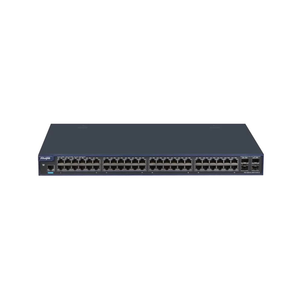 RG-S2910-48GT4XS-E, 48-Port Gigabit L2+ RUIJIE Managed Switch with SFP+