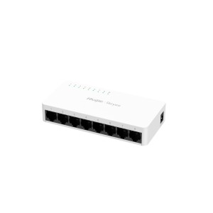 RG-ES08F, 8-Port 10/100 Mbps  RUIJIE Unmanaged Non-PoE Switch