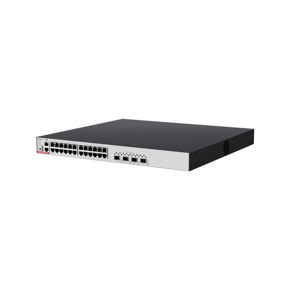 RG-S5310-24GT4XS-P-E 24-Port GE Layer RUIJIE 3 Managed Access Switch with PoE+, 4-Port 10GE Uplink