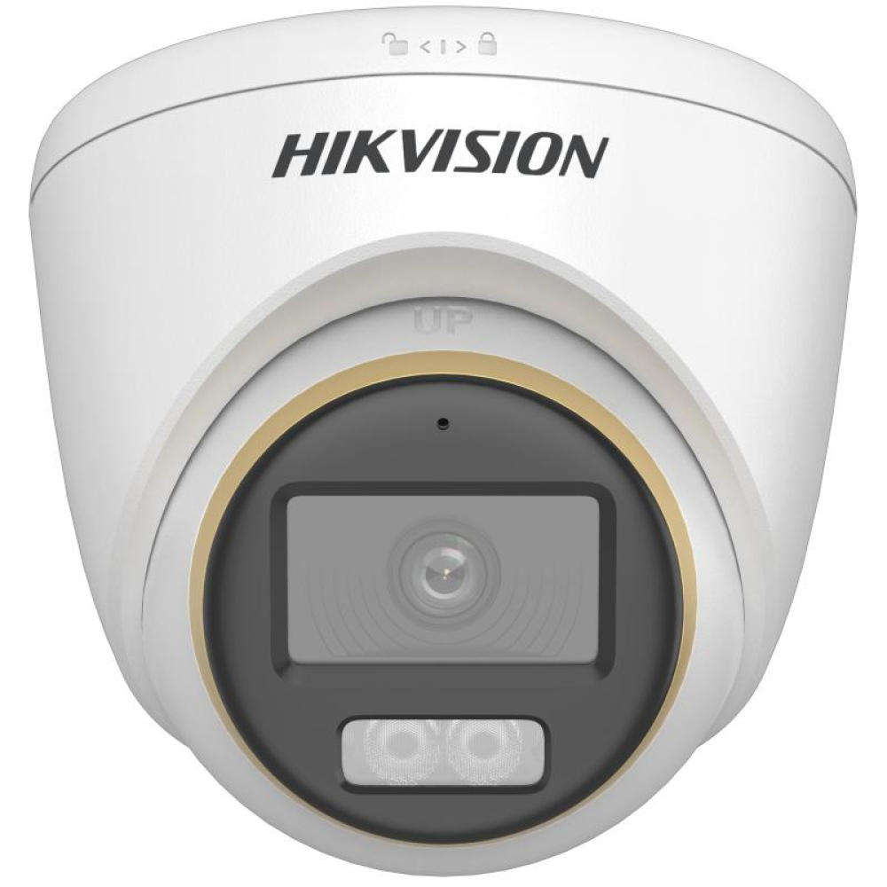 2MP Smart DS-2CE72DF3T-LSE Hybrid Light  HIKVISION  ColorVu Fixed Turret Camera