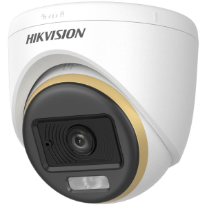 2 MP ColorVu DS-2CE70DF3T-LPFS Dual-light HIKVISION Indoor Fixed Turret Camera