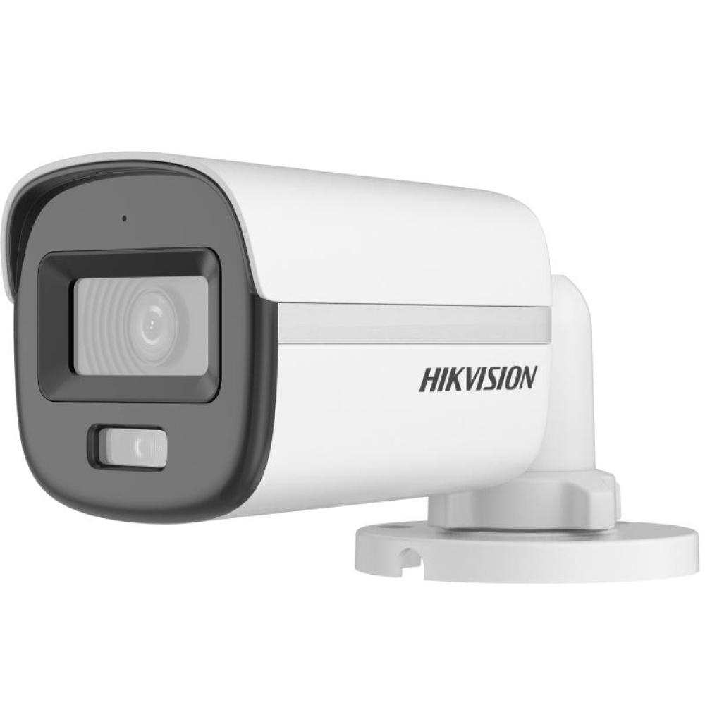 2 MP Smart DS-2CE10DF0T-LFS Hybrid Light HIKVISION with ColorVu Fixed Mini Bullet Camera