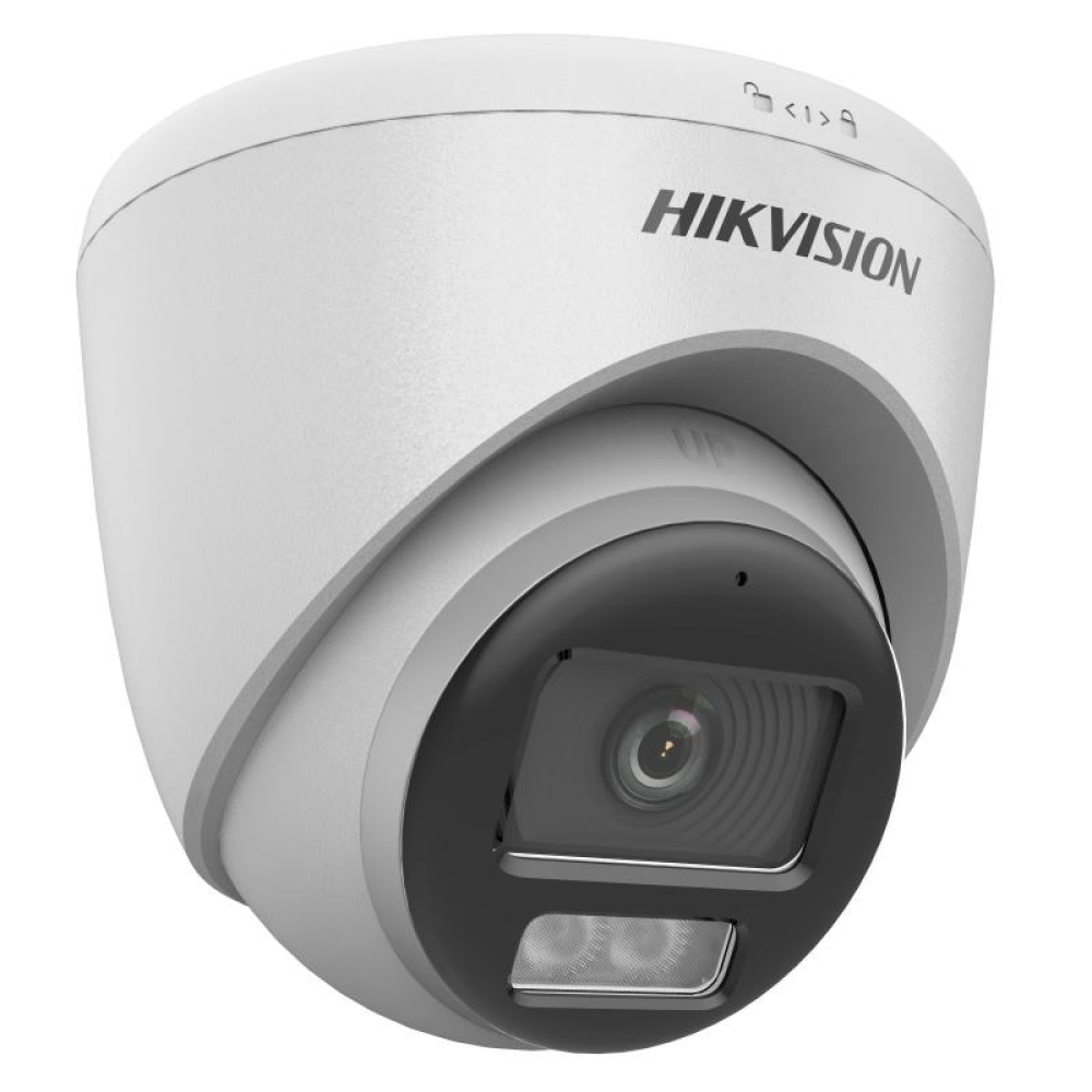 2 MP Smart DS-2CE72DF0T-LFS Hybrid Light with  HIKVISION ColorVu Fixed Turret Camera