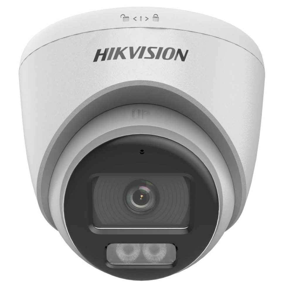 2 MP Smart DS-2CE72DF0T-LFS Hybrid Light with  HIKVISION ColorVu Fixed Turret Camera